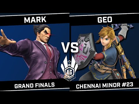 ILG Chennai Minor #23 - GRAND FINALS - Mark (Kazuya) vs GEO (Link/Donkey Kong/Samus/Zelda)