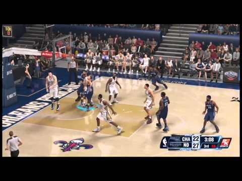 NBA 2K14 MyGM Fantasy Draft Game - Charlotte Bobcats vs New Orleans Pelicans Full Game (Xbox One)