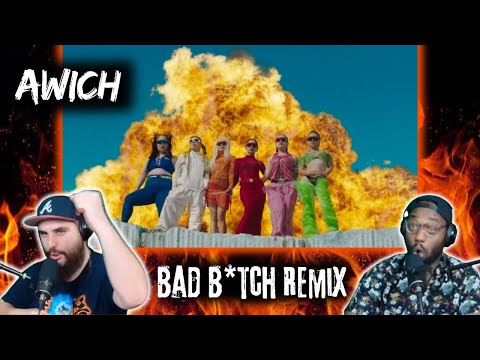 Awich, NENE, LANA, MaRI, AI & YURIYAN RETRIEVER - Bad B*tch 美学 Remix Reaction