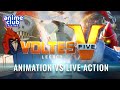 Voltes V Legacy Vs Voltes V 1977 Animation Comparison