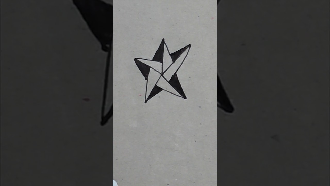Star Doddle ⭐ Easy Star Drawing ⭐ How to Draw a Star ⭐ Star Easy Drawing Tutorial ⭐ Star Drawing ⭐