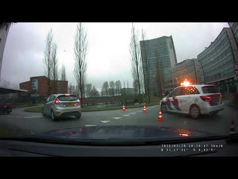 Car in water - Hoofddorp