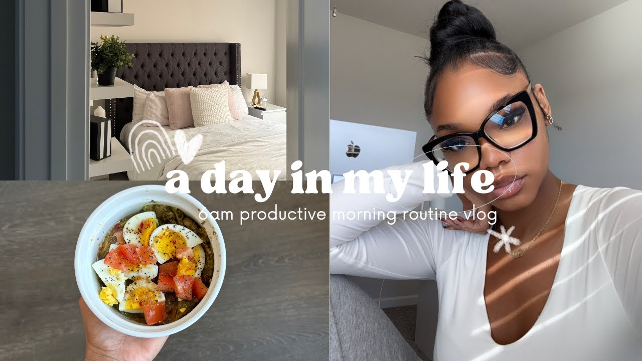 My 6AM *Productive* Morning Routine |  Starting 2025 With Intention