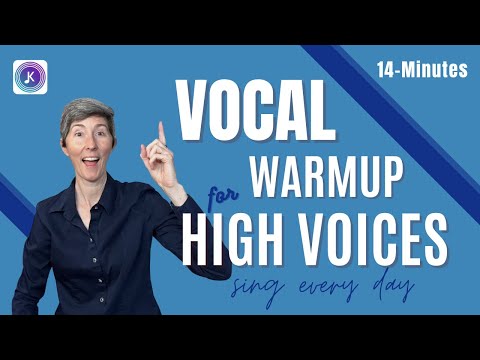Vocal Warmups and Vocal Exercises for High Voices | Tenor Soprano Baritone Mezzo Mezzo-Soprano