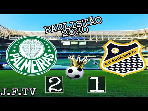 Palmeiras 2 x 1 Agua Santa  Melhores  Momentos