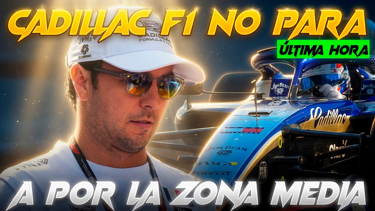 CHECO NUEVO ALERON DE CADILLAC F1 EN BÉLGICA, AERODINÁMICA Y DEGRADACIÓN MEJORADAS, A LA ZONA MEDIA