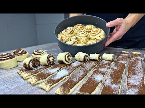 Just milk and yeast! The most delicious homemade cakes in 5 minutes! Tricky trick