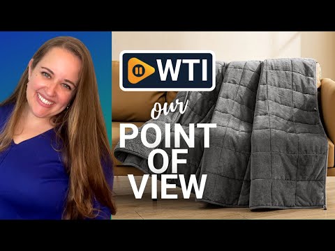 Sherpa Fleece Weighted Blanket - WTI product video review