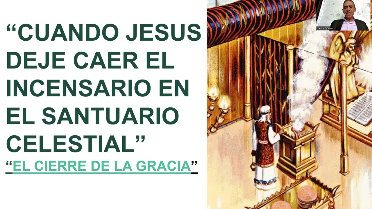 "JESUS DEJA CAER EL INCENSARIO, NO HAY MAS OPORTUNIDAD..."