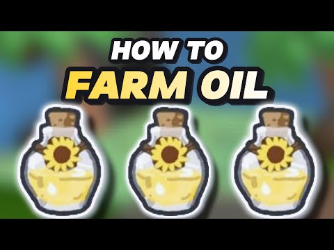 How To Farm Oil *FAST!* | Bee Swarm Simulator