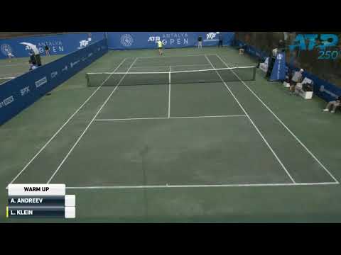 Adrian Andreev (#564) vs. Lukas Klein (#296) ATP Antalya, Turkey (Q-1st) 06.01.2021.