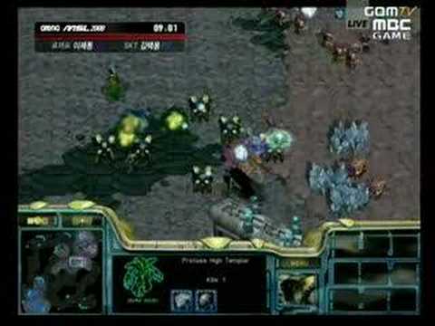 Bisu vs Jaedong @ MSL Group A, Set1 (Dual Commentary)