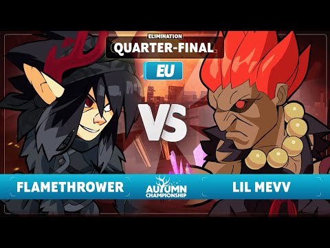 Flamethrower vs Lil Mevv - Elimination Quarter-Final - Autumn Championship 2023 - EU 1v1