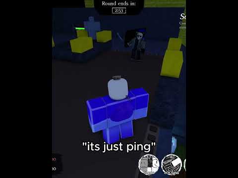 "its just ping" NO IT IS NOT 😭😭 #forsaken #roblox
