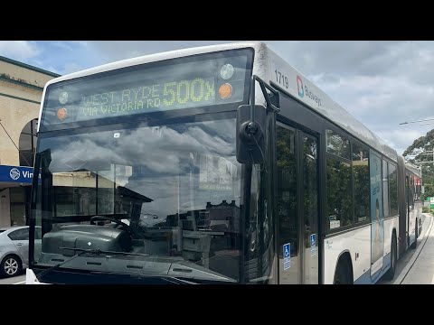 STA (Sydney Buses) Volvo B12BLEA Euro 3 m/o 1719@500x to West Ryde