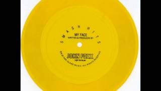 John Foxx   My Face   Yellow Flexi Disc