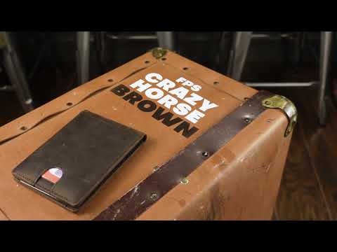 FPS Wallet Brown (Gimmicks and Online Instructions) by Magic Firm