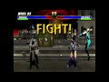 Ultimate Mortal Kombat 3 Plus Beta 2 Human Smoke Ultimate Difficult No Continues