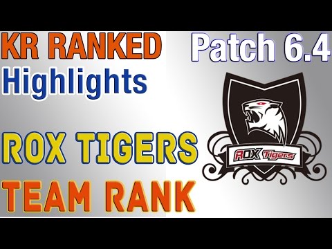 ROX Tigers Team Rank- Smeb, Peanut, Kuro, Pray, GorillA Highlights #3