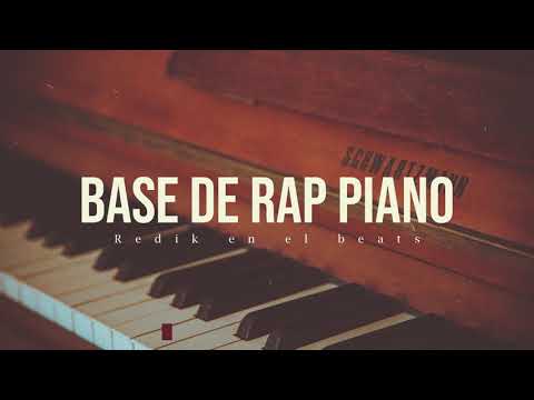 BASE DE RAP - PIANO Romántico Emotivo | Te Olvidaré | Redik Beats