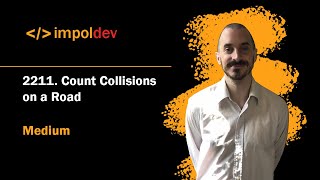 YouTube video 'Count Collisions on a Road | LeetCode 2211 - Python (2 Solutions)'