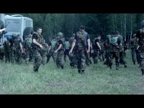 Russian Special Purpose Mobility Unit OMON during training.