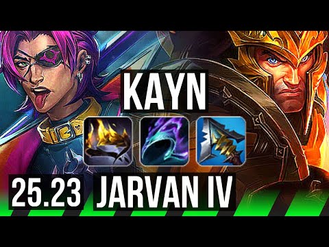 KAYN vs JARVAN IV (JGL) | 26/0/6 | EUW Master | 25.23