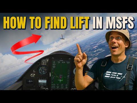 HOW GLIDERS FIND LIFT in MSFS - Soaring Weather explained