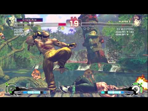 SSF4-AE: piyoppia [Sagat] VS Mizoteru [Fei Long]