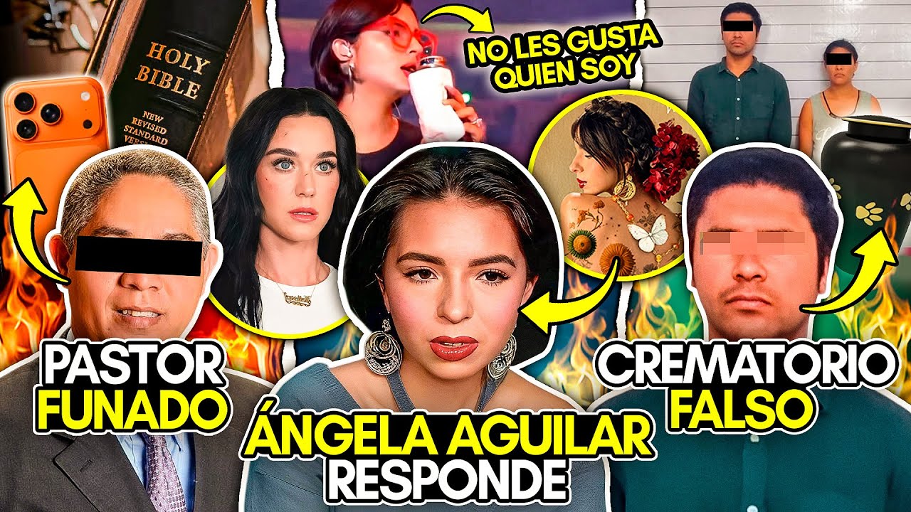 ANGELA AGUILAR RESPONDE! PASTOR FUNADO! CREMATORIO FALSO es DESCUBIERTO! MONO de LABORATORIO ESCAPA!
