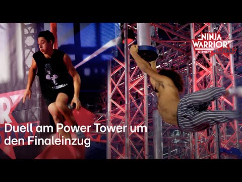 Giovanni Ertl und René Casselly kämpfen um den Finaleinzug | Ninja Warrior Germany Allstars 2022
