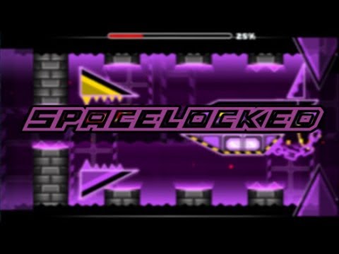 Geometry Dash : Spacelocked, By LazerBlitz