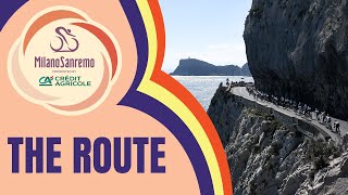 Il percorso della Milano-Sanremo 2024