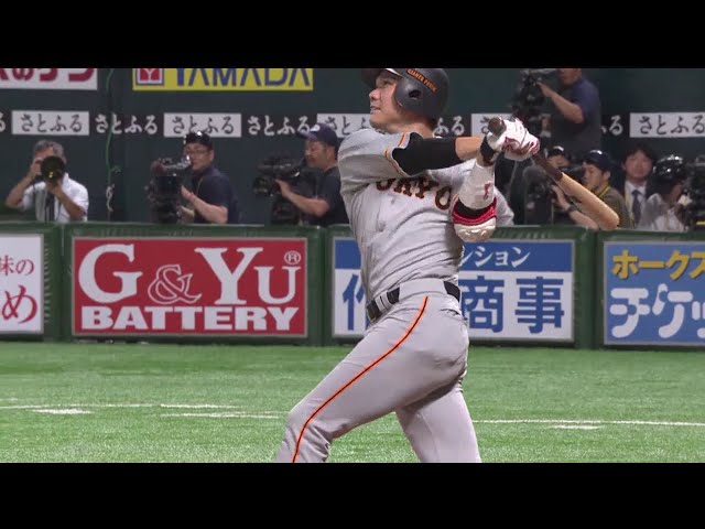 【6回表】ホークス・石川 ジャイアンツ・坂本勇に勝ち越しソロを許す… 2018/6/14 H-G