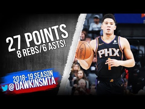 Devin Booker Full Highlights 2019 02 10 Kings vs Suns   27 Pts 8 Rebs 6 Asts!  FreeDawkins