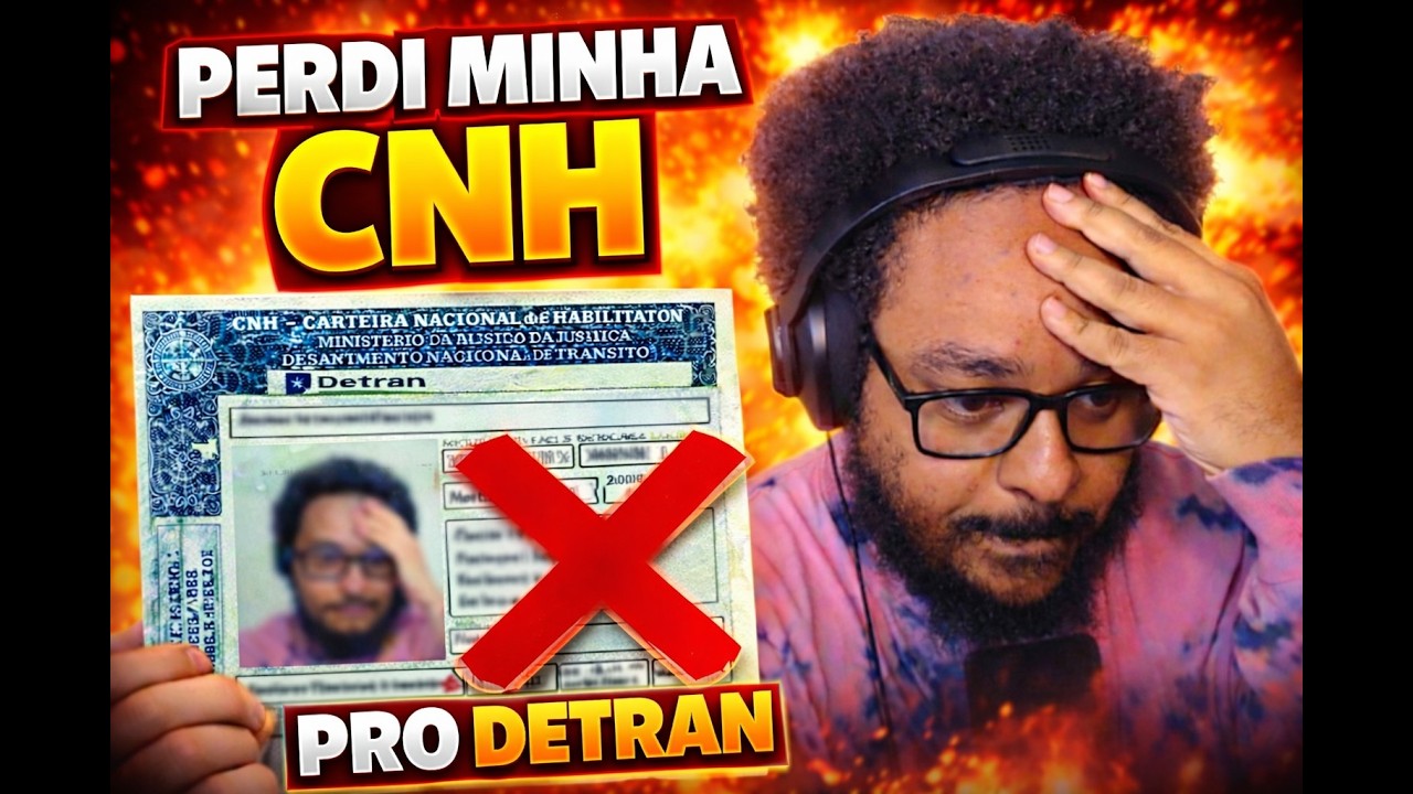 PERDIA MINHA CNH E AGORA MINHA VIDA FICOU DIFÍCIL ( ULTIMA VEZ QUE FALO SOBRE)