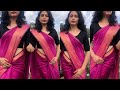 Beginners Saree Draping Tutorial Easy Saree Draping With Perfect Pleats Sari Draping Idea