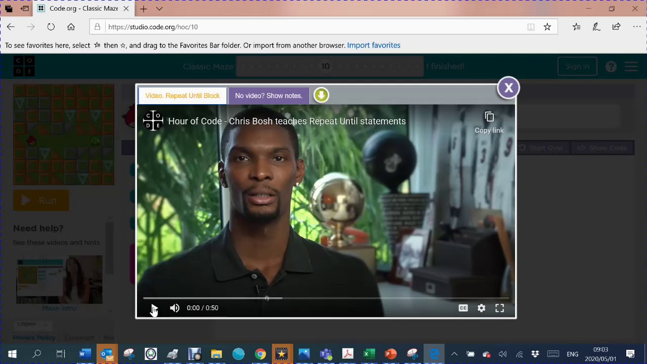 Coding - Introducing Classic Maze - Grade 3