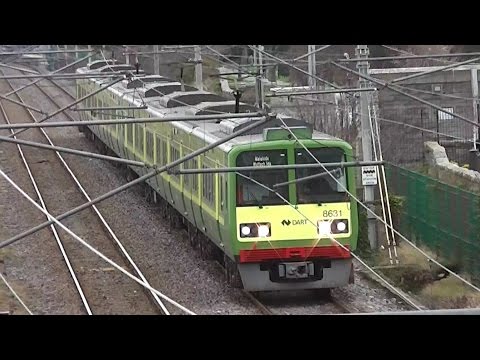 Irish Rail 8520 Class Dart Train number 8631 - Blackrock, Dublin