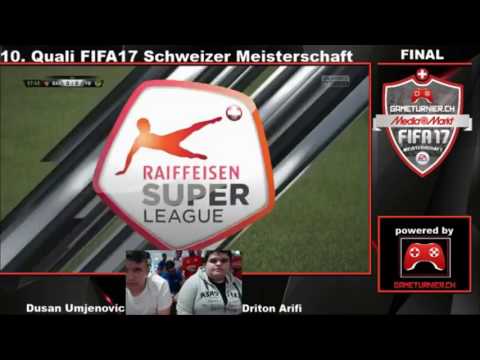 Dusan Umjenovic vs Driton Arifi - FINAL - Media Markt FIFA 17 Tournament