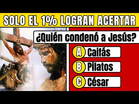 160 Preguntas Bíblicas | Solo preguntas difíciles, ¡dudo que las aciertes! (Quiz Bíblico)