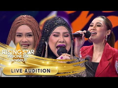 Elvy, Iyeth Dan Nella [Gula Gula] Suaranya Gokilll! | Live Audition | Rising Star Indonesia Dangdut