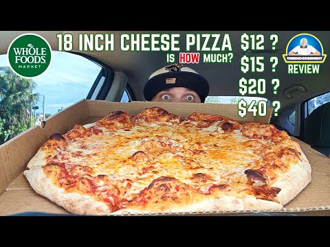 Whole Foods® Cheese Pizza Review! 🍕 | BEST or WORST Pizza Deal? | theendorsement