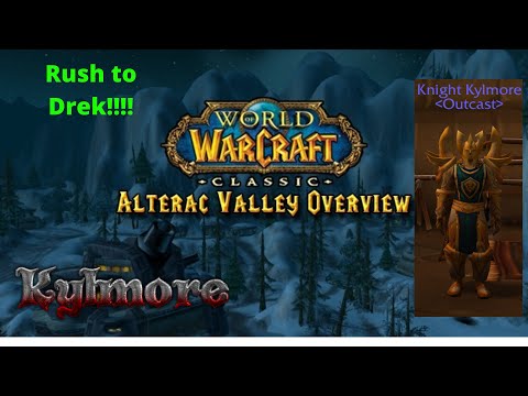 World of Warcraft Classic Alterac Valley Rush!!!