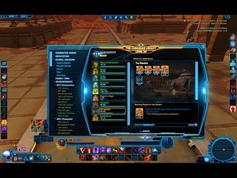 SWTOR, Quesh, Achievement "Securing Quesh For the Empire"