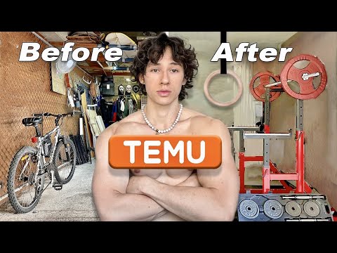 I built my Dream Gym using TEMU