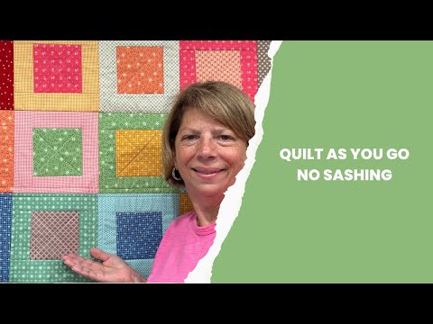 QAYG - NO FRONT SASHING and Square in a  Square block construction