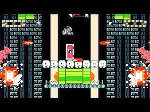 [GAMEPLAY 114] Nintendo Super Mario Maker Zelda: Midna's Midnight Palace Wii U Dannyh09 Courses