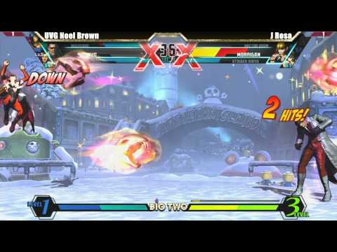 UMVC3 UVG Noel Brown vs J Rosa - Big Two #47 Tournament