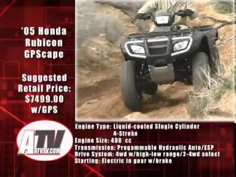 ATV Television Test - 2005 Honda Rubicon